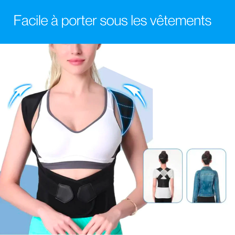 PosturePro | Corrige la posture et soulage les maux de dos