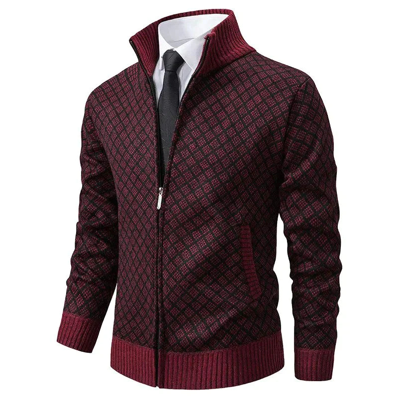 Gabriel™ | Cardigan en jacquard tricoté