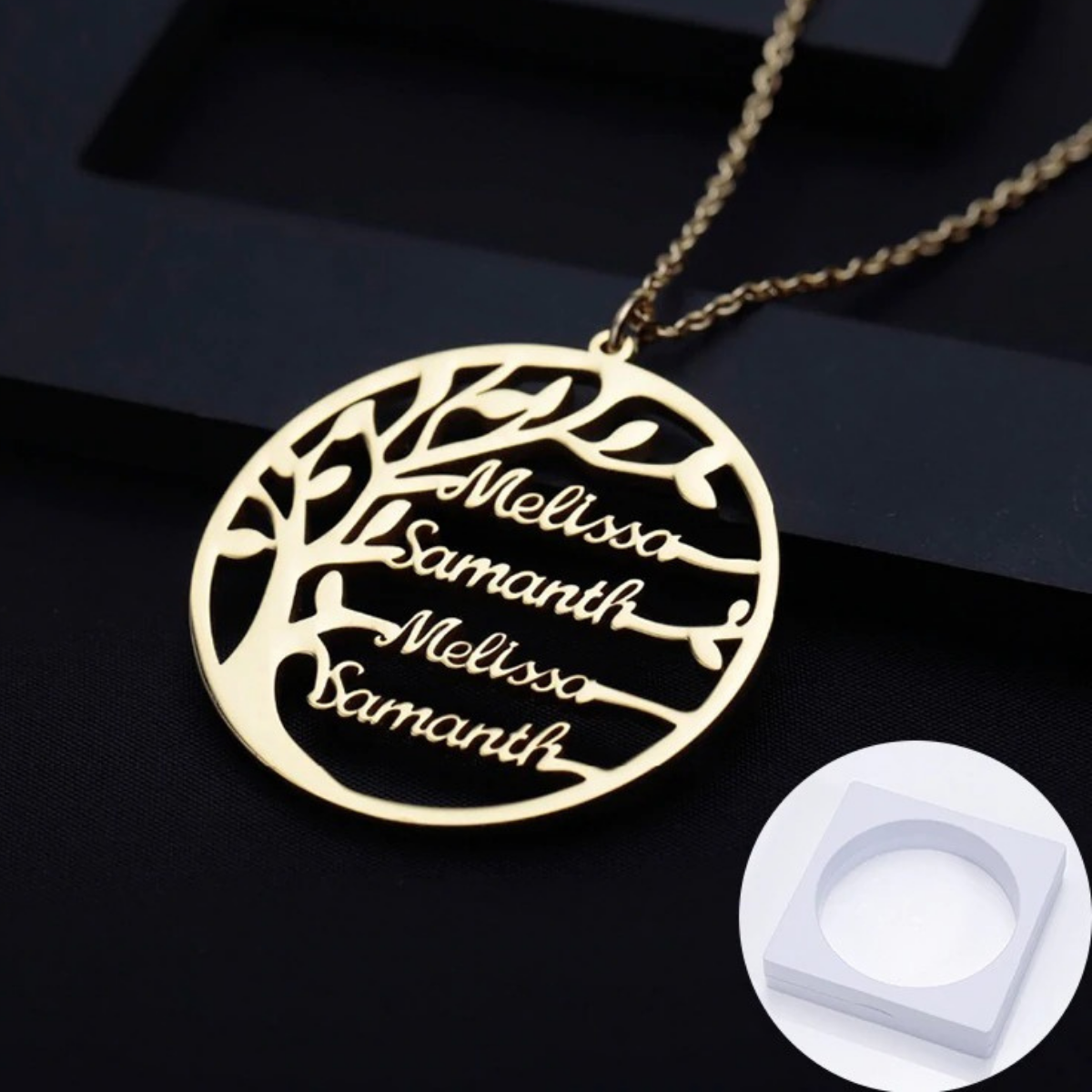 ArbreDeFamille® | Collier d'arbre de famille pour vos proches