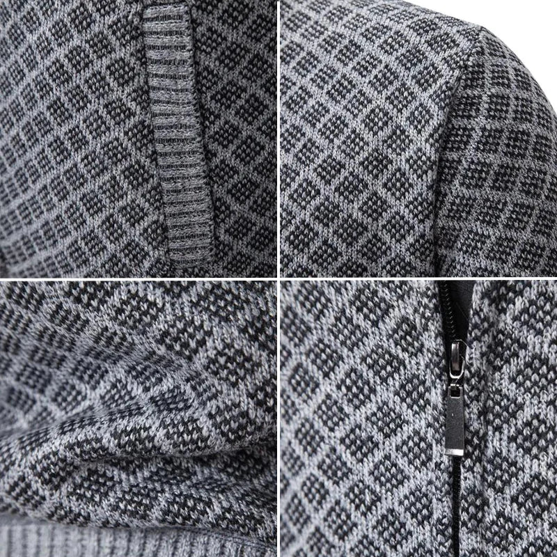 Gabriel™ | Cardigan en jacquard tricoté